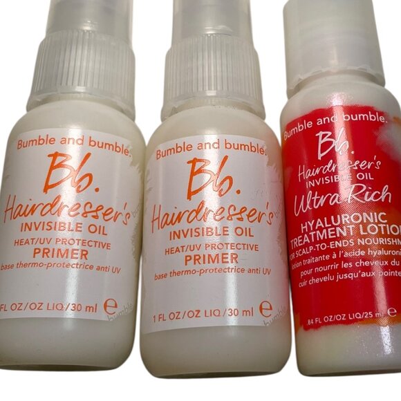 Bumble and bumble Hairdresser’s Invisible Oil Set – Travel Size (Lot of 3) – New - Picture 1 of 5